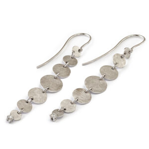 Ohrhänger in Weissgold mit Brillanten