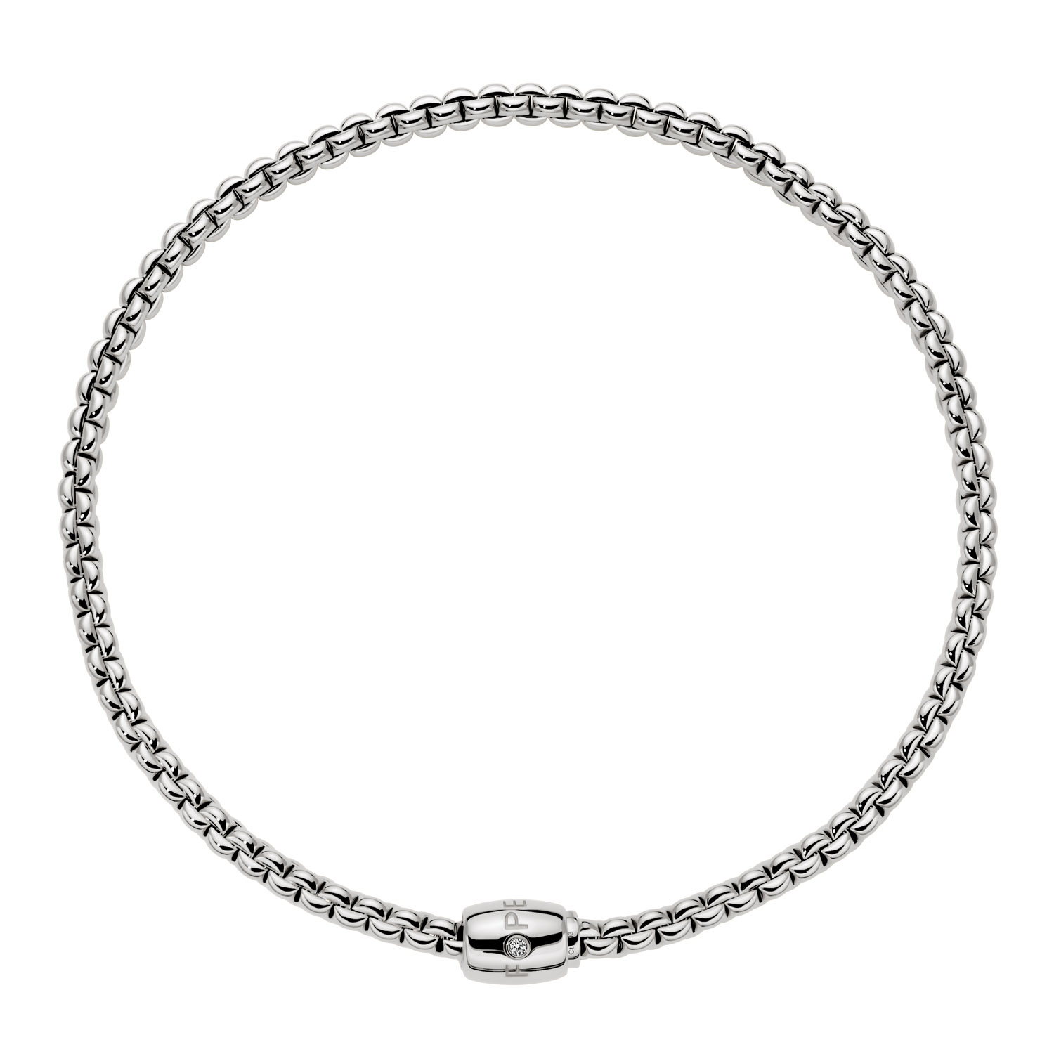 Fope Collier in Weissgold mit 1 Brillant