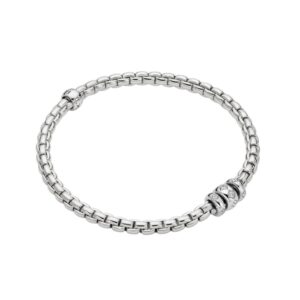 Fope Flex-it Armband in Weissgold mit Brillanten